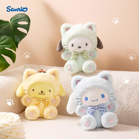 Synchronous Sale&quot; Sanrio Sanrio PaPa Meow Series HelloKitty Cinnamoroll Doll Pendant