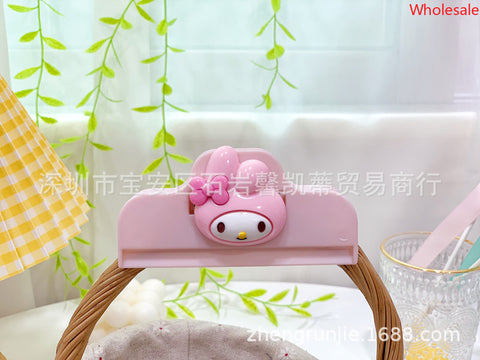 Sanrio Home Kitchen Cute Food Sealing Clip Moisture-proof and Fresh Keeping Snack Clip Milk Powder and Dried Fruit Sealing Clip Clothes and Socks Clip