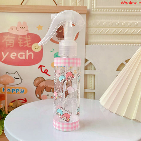 Sanrio 120ML Transparent Alcohol Spray Bottle, Large Capacity Spray Bottle, Cosmetic Water Bottle.