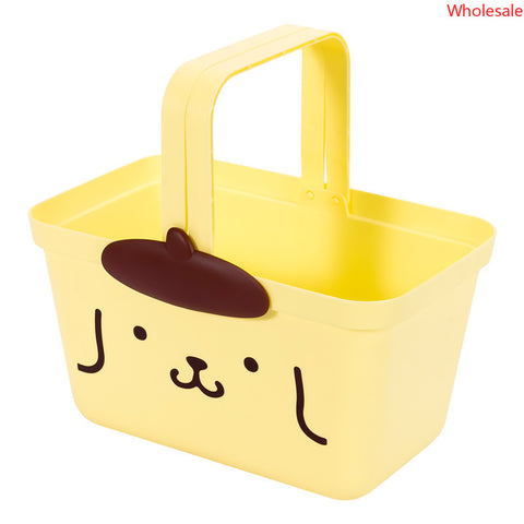 Genuine Sanrio Carrying Basket Minimalist Clothes, Sundries, Snack Storage Basket Gift