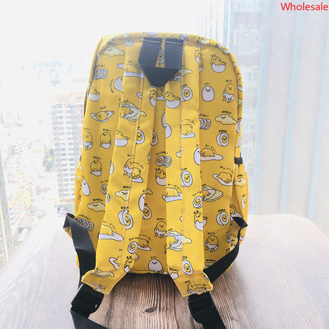 Gudetama School Bag, Backpack, Cute Large Capacity School Bag