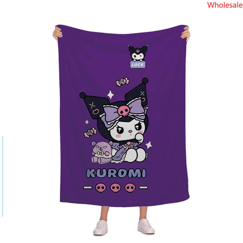 Kuromi Blanket Camping Trip Blanket Cartoon Blanket