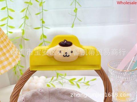 Sanrio Home Kitchen Cute Food Sealing Clip Moisture-proof and Fresh Keeping Snack Clip Milk Powder and Dried Fruit Sealing Clip Clothes and Socks Clip