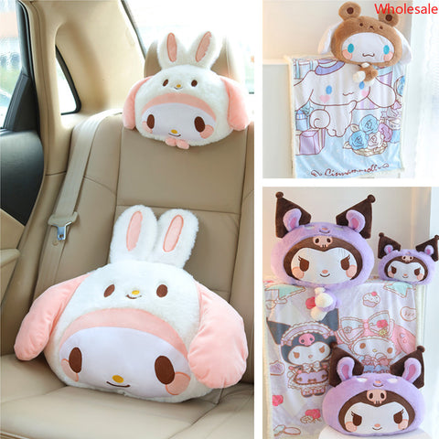 Sanrio Throw Pillows, Blankets, Car Headrests, Cushions