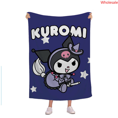 Kuromi Blanket Camping Trip Blanket Cartoon Blanket