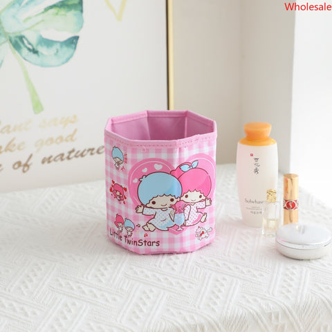 Sanrio Desktop Debris Remote Control, Mobile Phone Storage Rack, Small White Pen Holder, Large Capacity Stationery Storage Box