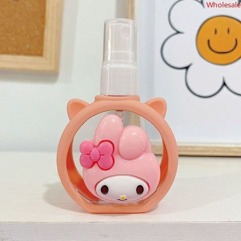 Sanrio Portable Small Spray Bottle, Empty Bottle, Fine Fog, Perfume, Alcohol, Makeup Water, Makeup Water, Floral Water, Cute Mini Sub Bottle