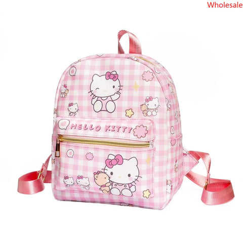 Sanrio Children Leather Schoolbag Kindergarten Bag