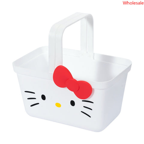 Genuine Sanrio Carrying Basket Minimalist Clothes, Sundries, Snack Storage Basket Gift