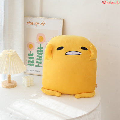 Cute Gudetama Throw Pillow Nap Pillow Student Dormitory Bedside Cushion Present