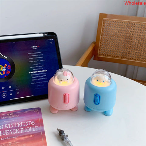 Lovely Sanrio Atmosphere Night Light Bluetooth Wireless Sound