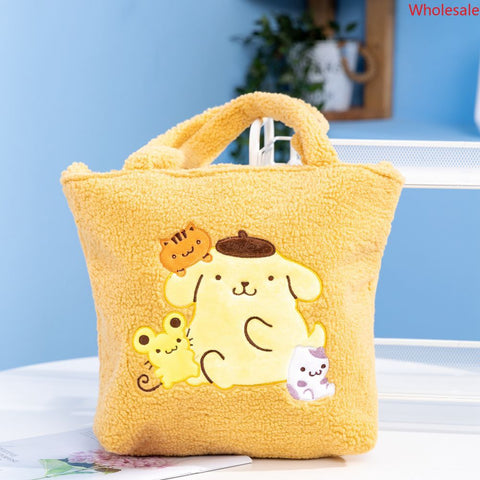 Sanrio Casual Shoulder Bag Large Capacity Handbag Plush Handbag