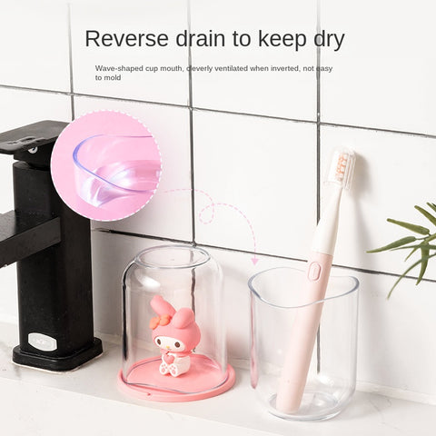 MINISO Mingchuang Youpin Sanrio Mouthwash Cup Set Jade Guigou Cute Daily Necessities Brush Teeth Cup Ornament