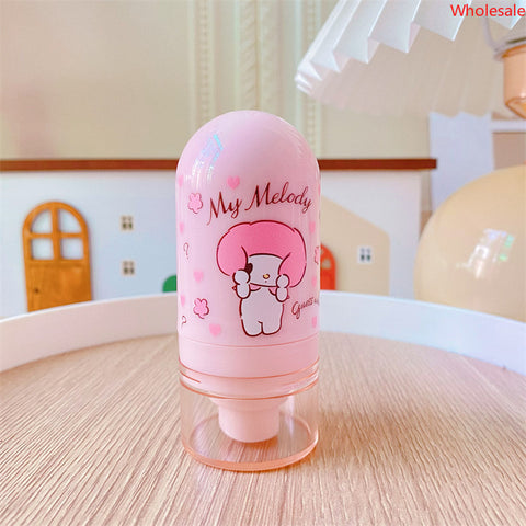 Sanrio Portable Alcohol Dispensing Bottle Vacuum Tubeless Sprayer Carry Small Spray Bottle Empty Bottle