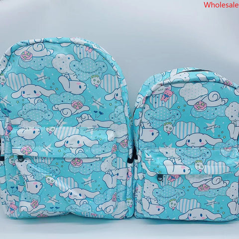 New Cute Cartoon Student Dogger School Bag Travel Backpack Lightweight Tarp Backpack