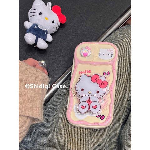 Cute Sanrio Pochacco Hello Kitty for IPhone 15promax Mobile Phone Case Full Body Protective Case For IPhone 11-15 Pro Max