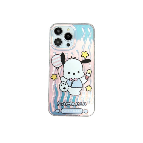 Laser Cartoon Cute Sanrio IPhone 14 Apple 11 Suitable for 15/13 Pro Max Phone Case Anti Drop Case