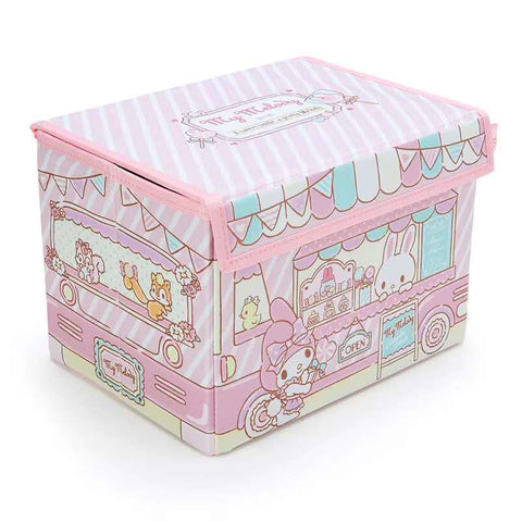 Non-woven Folding Storage Box Desktop Finishing Box