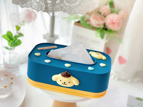 Sanrio Series Bedroom, Living Room, Household Plastic Desktop, Liftable Paper Towel Box