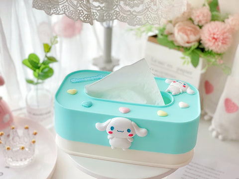 Sanrio Series Bedroom, Living Room, Household Plastic Desktop, Liftable Paper Towel Box