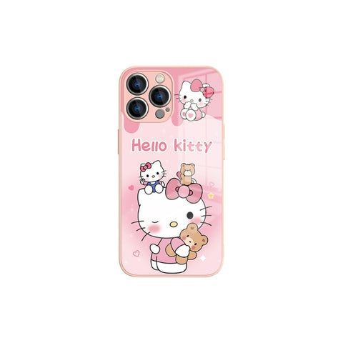 HelloKitty New IPhone Kuromi My Melody Sanrio iPhone Case Full Body Protective Case For IPhone 11-15 Pro Max