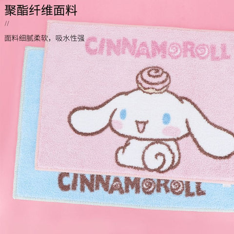 Cartoon Cute and Fun Girl Cute Home Living Room Imitation Cashmere Floor Mat Bedroom Bathroom Children's Room Anti slip Water Absorbent Carpet