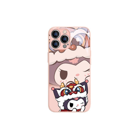 Kuromi My Melody Sanrio iPhone Case Full Body Protective Case For IPhone 11-15 Pro Max