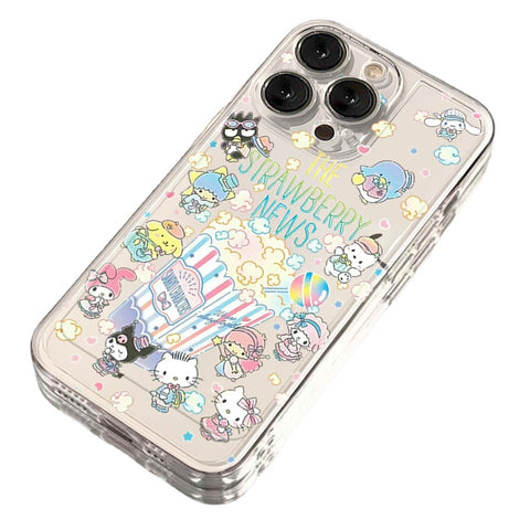 Popcorn Cute Sanrio iPhone Case Full Body Protective Case For IPhone 11-15 Pro Max