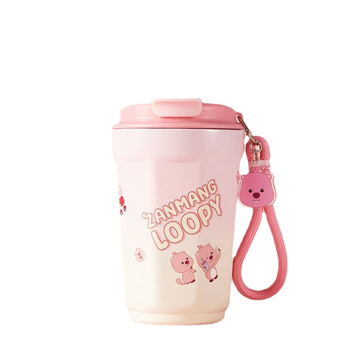 MINISO Mingchuangyou Zanmeng Lubi Series - Rope Cup 360mL Cute