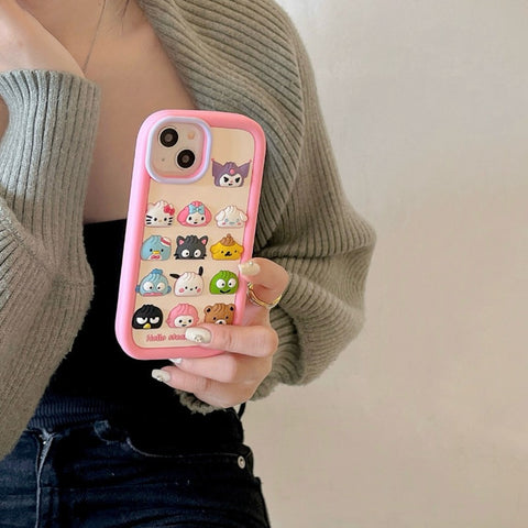 Cute Sanrio iPhone Case Full Body Protective Case For IPhone 11-15 Pro Max