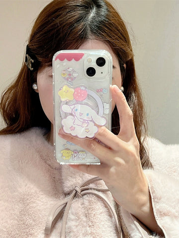 Cartoon Cute Sanrio iPhone Case Full Body Protective Case For IPhone 11-15 Pro Max