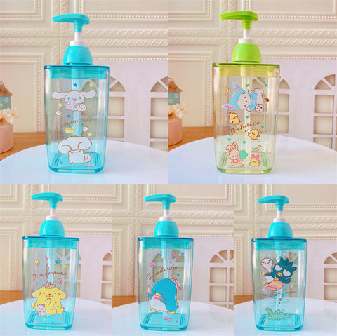 Sanrio Series Shower Gel Portable Travel Dispensing Lotion Bottle