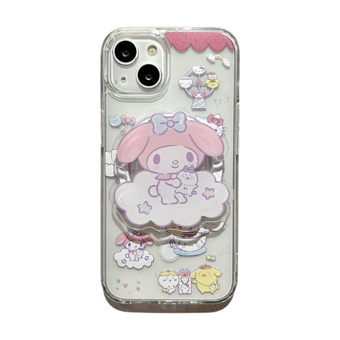 Cartoon Cute Sanrio iPhone Case Full Body Protective Case For IPhone 11-15 Pro Max