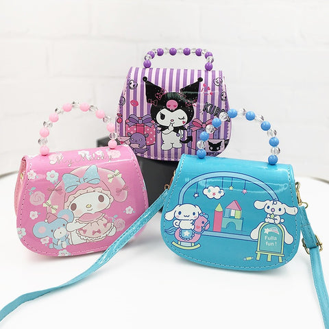 Sanrio Series Children's Messenger Bag & Portable Coin Purse