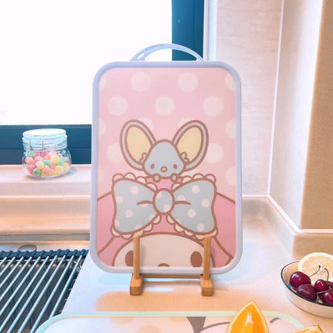 Sanrio Home Kitchen Plastic Bendable Mold Resistant Soft Cutting Board Cutting Board