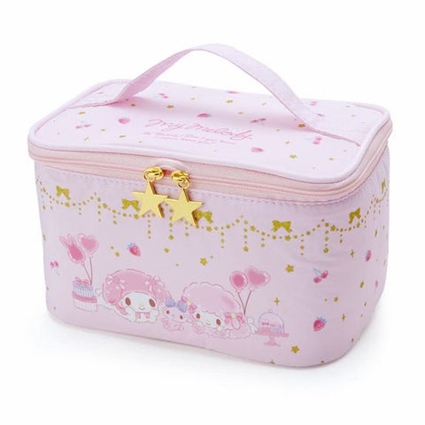 Double Zipper Portable Cosmetic Bag Travel Storage Bag