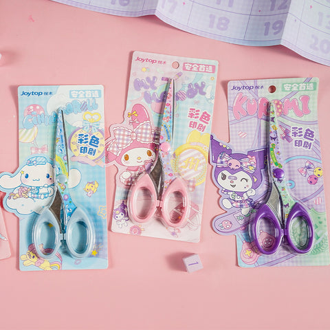 Sanrio JK Academy - Printed Scissors High Beauty Cartoon Student Creative Scissors Cute