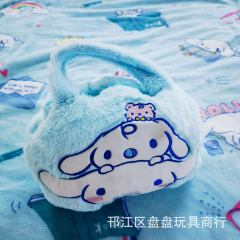 Sanrio Series Travel Portable Handbag & Air Conditioning Blanket