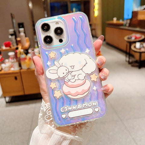 Laser Cartoon Cute Sanrio IPhone 14 Apple 11 Suitable for 15/13 Pro Max Phone Case Anti Drop Case