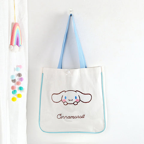 Sanrio Cute One-shoulder Canvas bag Outdoor Leisure Handbag