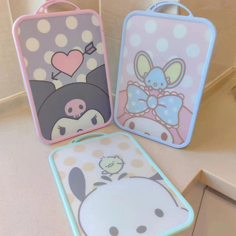 Sanrio Home Kitchen Plastic Bendable Mold Resistant Soft Cutting Board Cutting Board