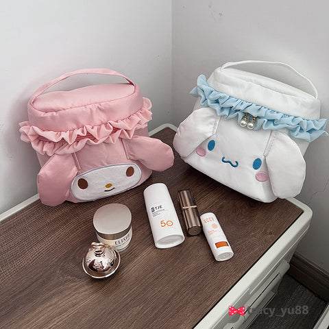 Sanrio Series Large-capacity Portable Handheld Cosmetic Bag