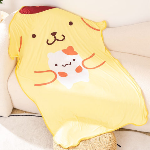 Summer Ice Silk Blanket Air Conditioning Blanket Napping Blanket Single Person Cover Quilt