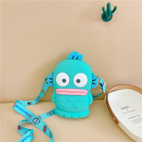 Fishman Silicone Messenger Bag for Children