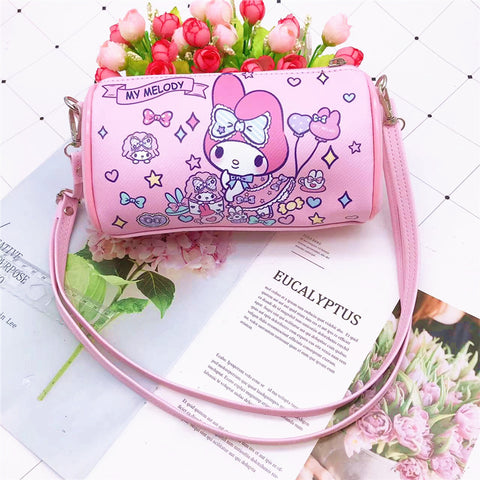 PU Fashion Crossbody Bag Cute Cosmetics Storage Bag Carrying Bag