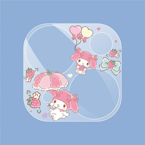 Kuromi Melody Cartoon Transparent Lens Film Apple 15 Promax Phone Camera IPhone 14 Film