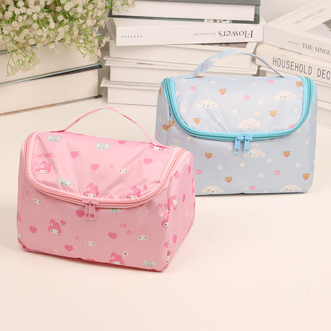 New Cute Cartoon Portable Hangable Travel Multifunctional Waterproof Makeup Wash Bag