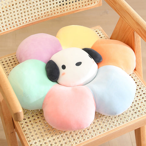 Sanrio Series Sunflower Rainbow Seat Cushion