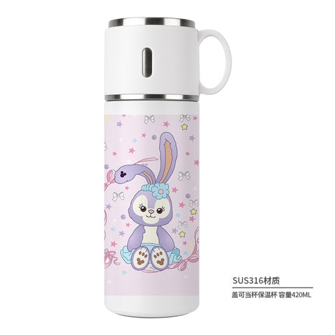 316 Stainless Steel Cute Stella Lou Rabbit Insulating Cup Cute Cartoon Water Cup Girl Birthday Personalized Creativity