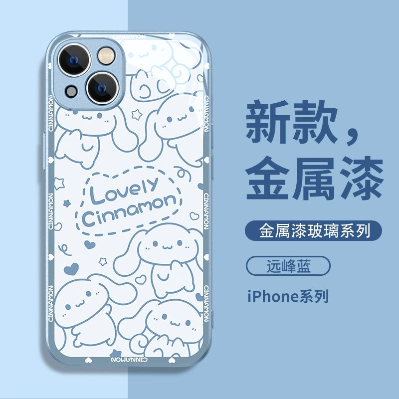 Cinnamoroll Cute Sanrio iPhone Case Full Body Protective Case For IPhone 11-15 Pro Max